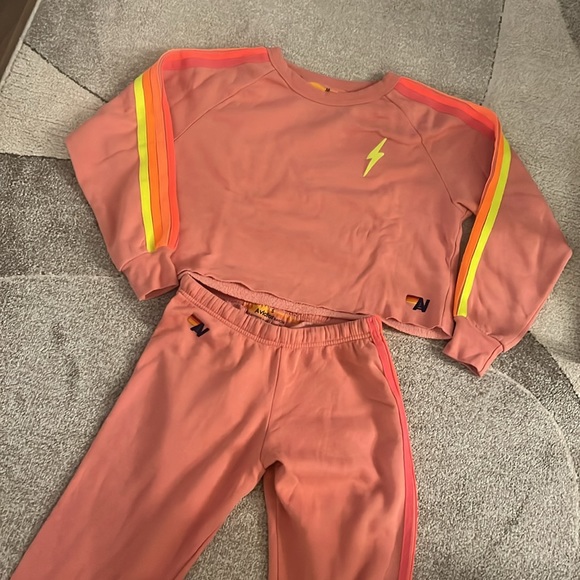 Aviator nation two piece sweat suit - Picture 3 of 9